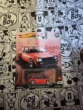 Hot Wheels 2021 Premium 81 Toyota Starlet KP61 Car Culture