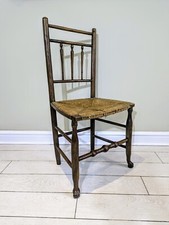 Edwardian antique char rush - char,