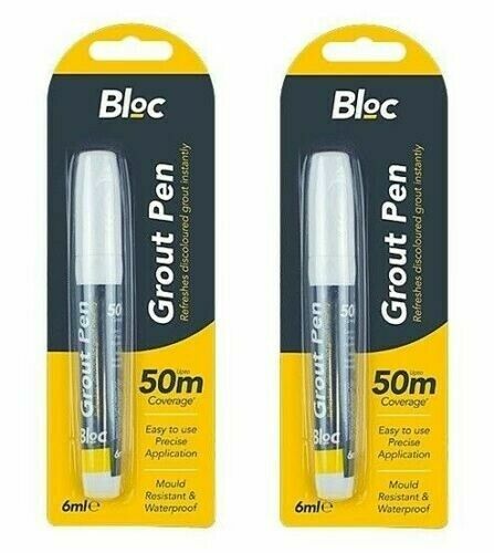 Grout whitening pen white - 2x,