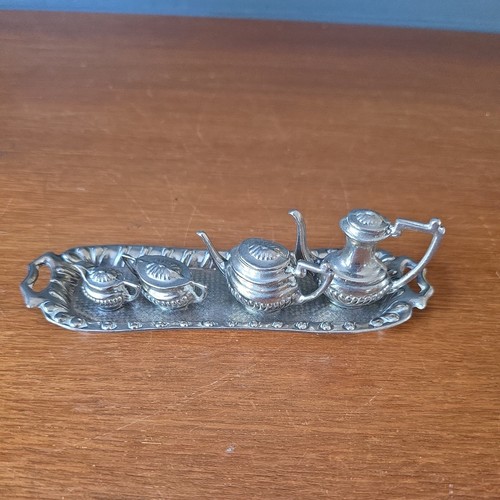 Vintage miniature silver - miniature,