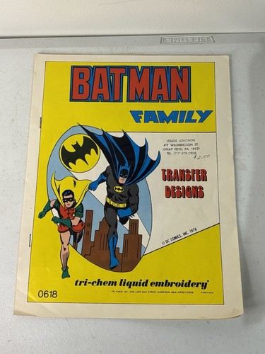 Vintage 1976 batman family - batman,