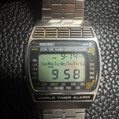 Seiko world timer - world,