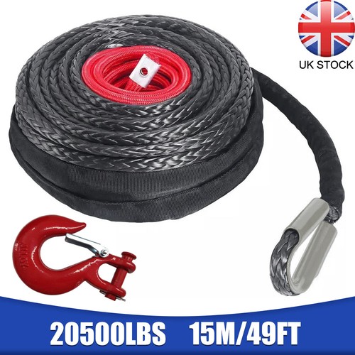 20500lbs winch rope 8mm - 8mm, 15m