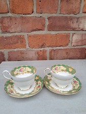 Pair vintage Paragon fine bone