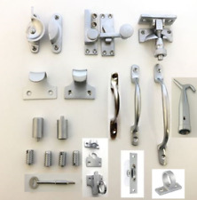 Satin Chrome Sash Window