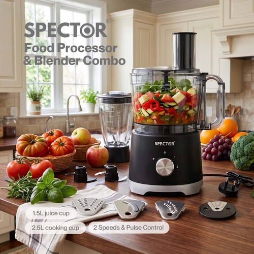 Spector food processor 1500w - processor,