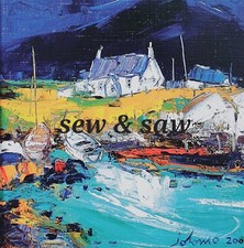 Jolomo Framed Print (Large) Boats Portquairk Ardnamurchan 