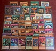 50 DIFFERENT YUGIOH CARDS