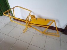 Butchers / trade / vintage bike - frame, forks , front carrier and sign