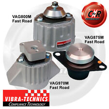 Fits VW Golf MK2 VR6 Conversion Vibra Technics Full Engine Mount Road Kit