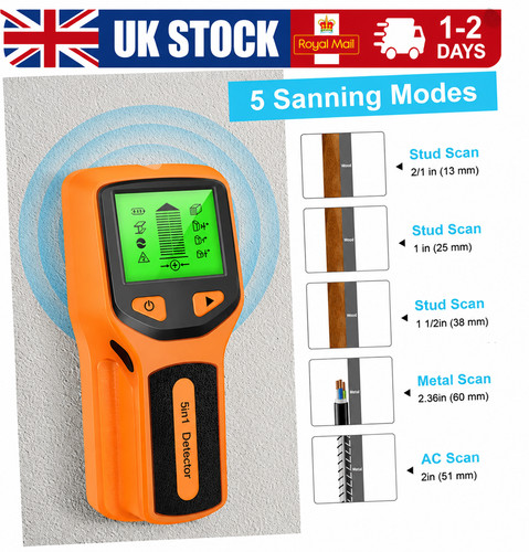 5in1 wall detector digital - wall,