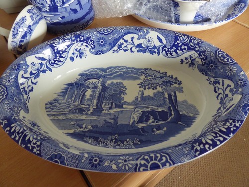 Spode blue italian large - spode,