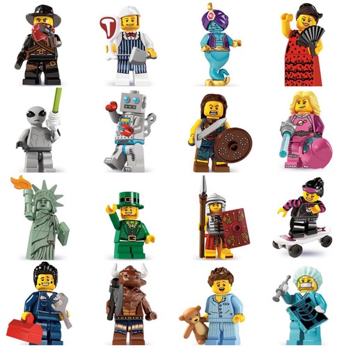 Lego collectible minifigures - lego,