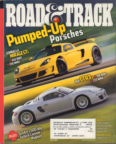 Road track july 2007 - &,