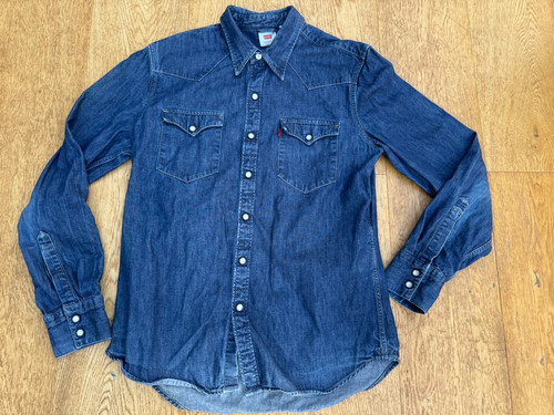 Levi western denim shirt - western,