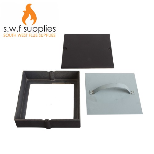 Soot box door 230x230mm - soot,