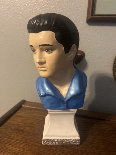 Elvis presley bust ceramic - presley,