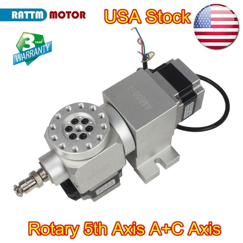 Rotation 5th axis rotary - axis, table