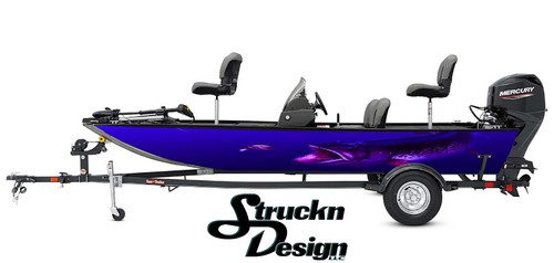 Northern pike bait boat wrap - northern,
