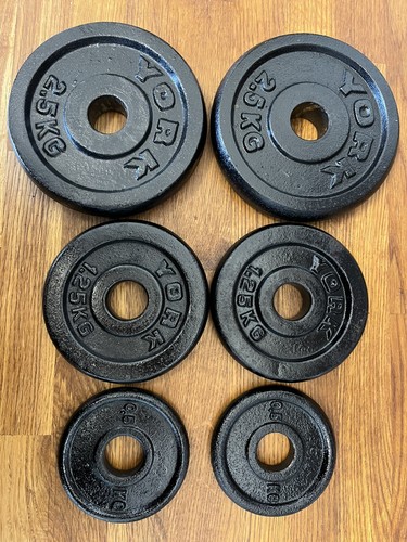 York cast iron - weight, plates