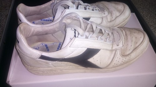 Diadora elite white - diadora, black