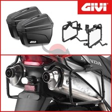 VALIGIE LATERALI + TELAI [GIVI] E22 22 LT. - HONDA XL 1000 V VARADERO 2003-2006