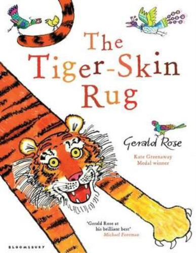 The tiger skin rug - tiger-skin, rug,