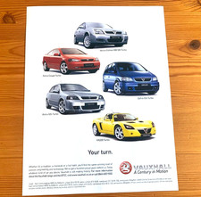 VAUXHALL TURBO GSi ASTRA VECTRA ZAFIRA VX220 - FRAMEABLE CLASSIC CAR ADVERT