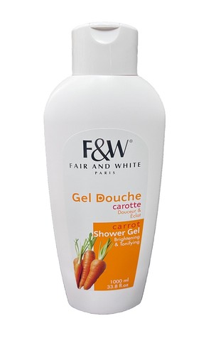 Fair and white - and, carrot