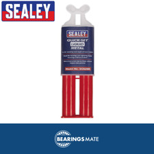 Sealey SCS380 Quick Set Liquid Metal - Chemical Epoxy Metal Repair dual Syringe
