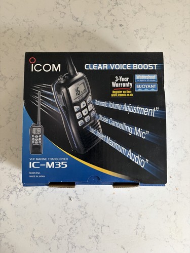 Icom m35 buoyant vhf rescue - ic-m35,