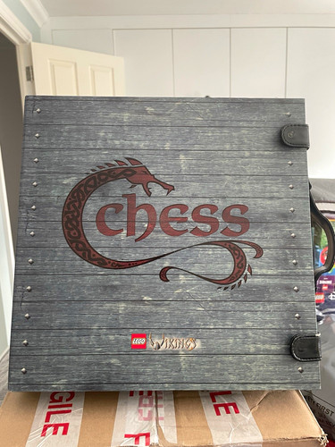 Lego vikings castle - castle, chess