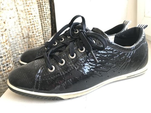 Women ecco heels black leather - black,