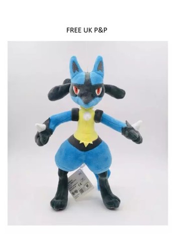 Shiny lucario pokemon plush - lucario,