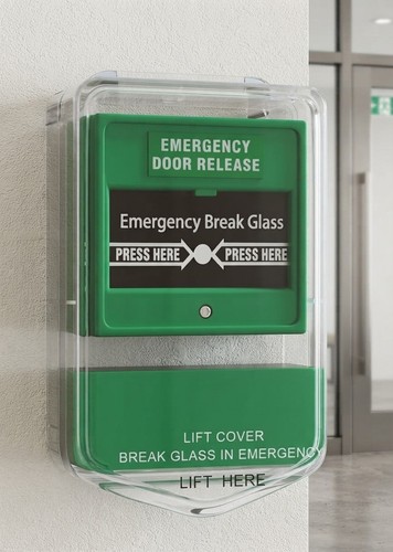 Emergency door release break - emergency,