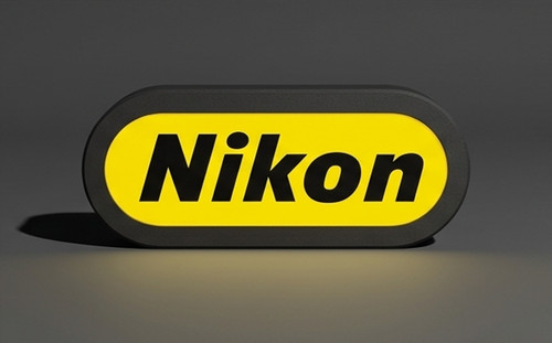 Nikon led sign - box, desk