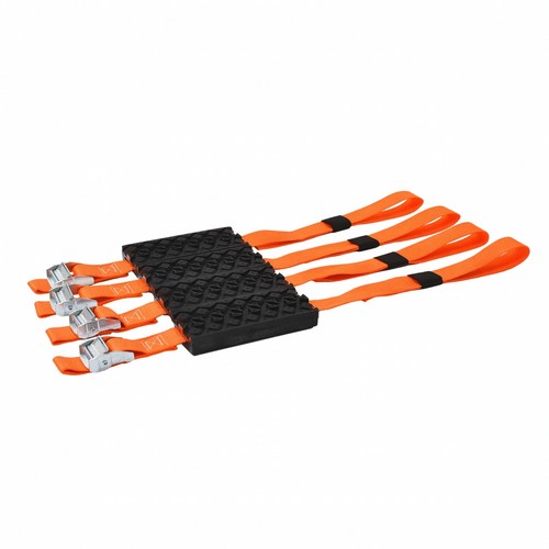 Traction board with - traction, strap