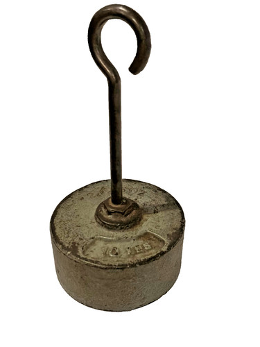 Vintage scale - lb,