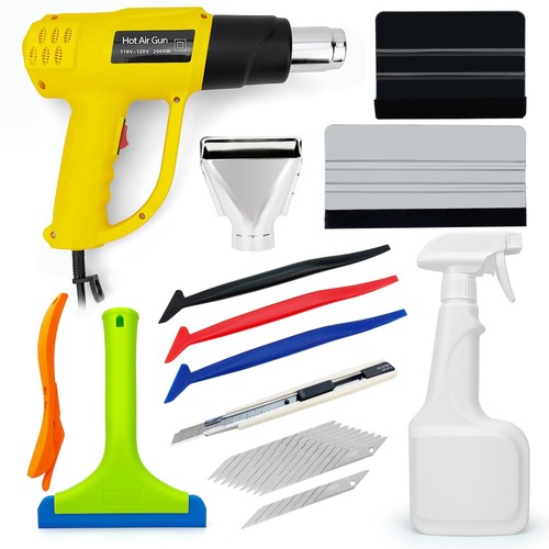 Vehicle wrap kit heat gun - heat, for