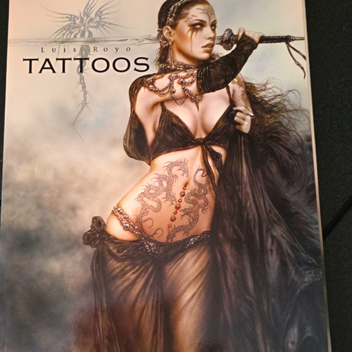 Luis royo tattoos art book - royo,