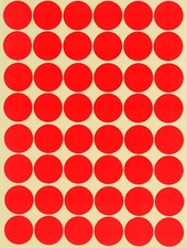 Adheso 25mm Coloured Dot