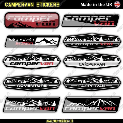 Campervan stickers van - campervan,