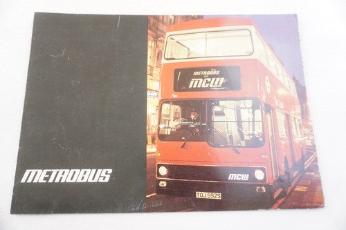 C1980s metrobus mcw bus - mcw, coach