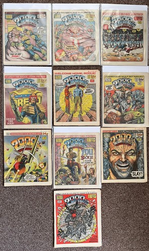 2000ad comics prog 440 - prog, (10