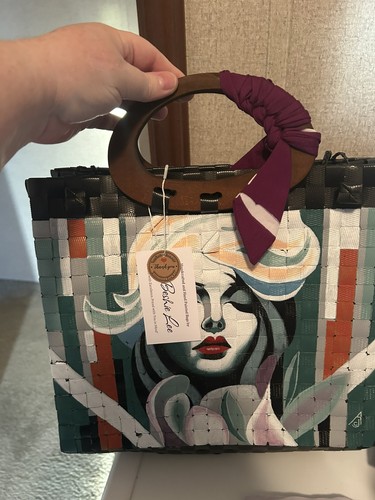 Hand painted purse - hand,