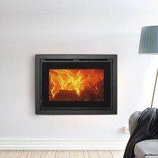 Wood Burning Multi Fuel Inset Cassette Stove 720-S 12kw Wood Burner