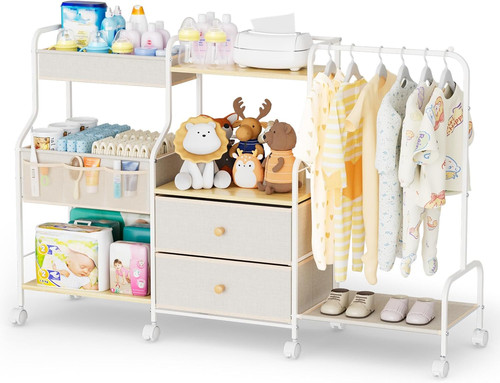 Diaper caddy organizer with - caddy,
