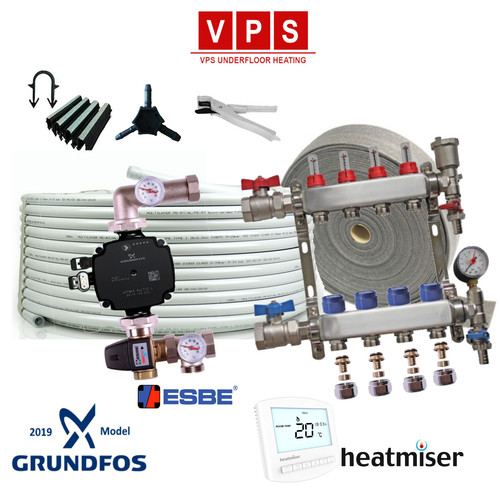 Full water underfloor heating - full,