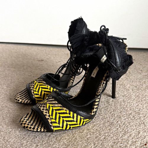 Zara trafaluc black yellow - trafaluc,