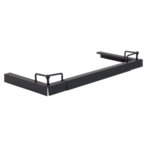 Adjustable fire fender black - fire,